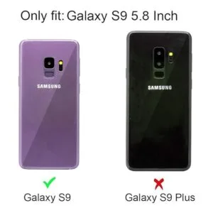 FAteamll Funda para Galaxy S9 con esquinas reforzadas_4