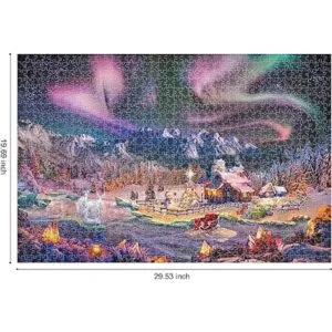 Lavievert Rompecabezas de 1000 piezas de Navidad para_2