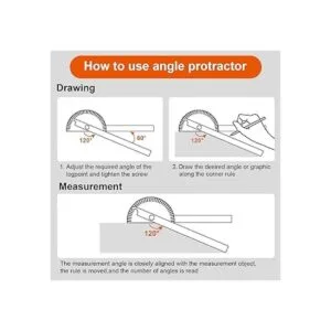 Regla de búsqueda de ángulo transportador angular