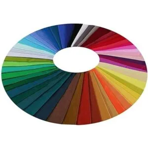 Paquete de 50 cuadrados de tela de algodón multicolor de 8