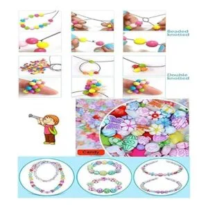 Beads Art Crafts Juguetes Acrílico Beads pulsera kits DIY_4