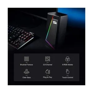 Redragon Altavoces de escritorio GS520 RGB altavoz_3