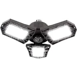 Deformable LED Garage Light 6000 Lumen 6500K Daylight_1