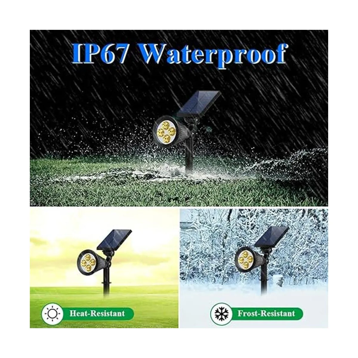 FALOVE Luces solares para exteriores 2 en 1 luz de_2