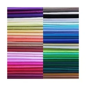 Paquete de 50 cuadrados de tela de algodón multicolor de 8