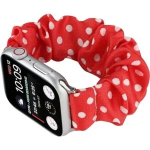 Correa elástica de lunares y funda de poliuretano_3
