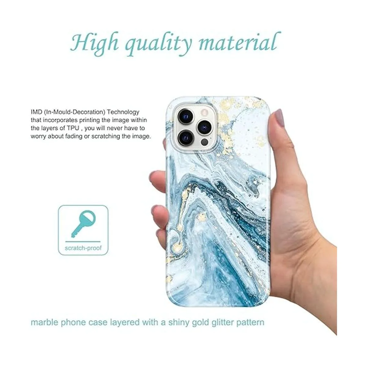 JIAXIUFEN Funda delgada brillante compatible con iPhone_2