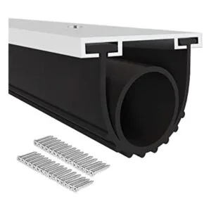 Kit de goma para puerta de garaje con base de retención de_1