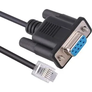Cable serial DB9 a RS232 RJ11 6P6C para APC UPS compatible_1