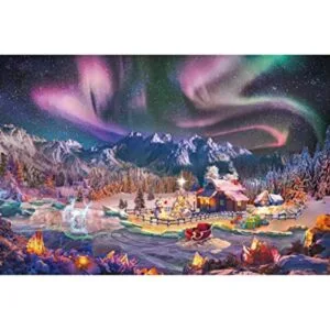 Lavievert Rompecabezas de 1000 piezas de Navidad para_1