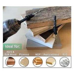 JNB Pro Juego de brocas avellanadas de madera 5 brocas_4