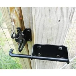 Pestillo de puerta automático resistente para vallas de