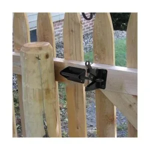 Pestillo de puerta automático resistente para vallas de