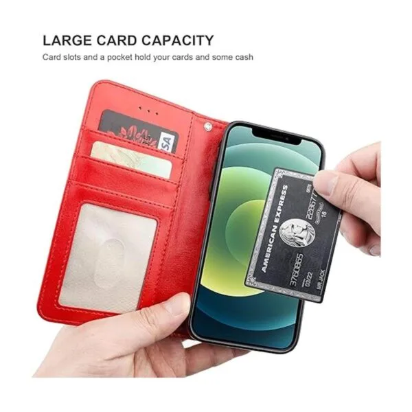 Bocasal Compatible con iPhone 12 Mini Funda tipo cartera_4