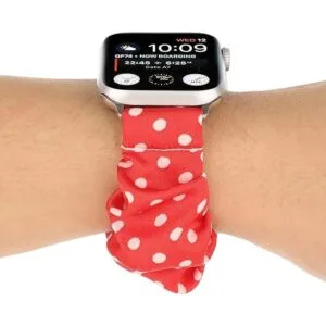 Correa elástica de lunares y funda de poliuretano_5