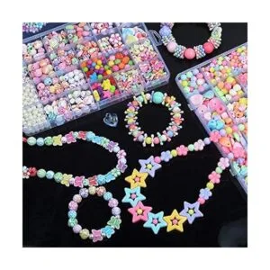 Beads Art Crafts Juguetes Acrílico Beads pulsera kits DIY_6