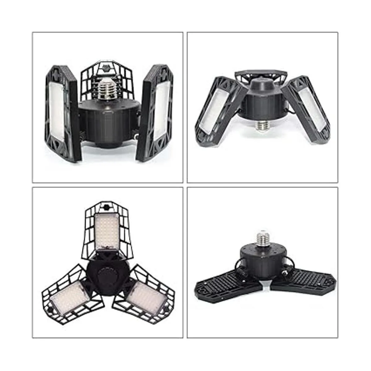 Deformable LED Garage Light 6000 Lumen 6500K Daylight_3