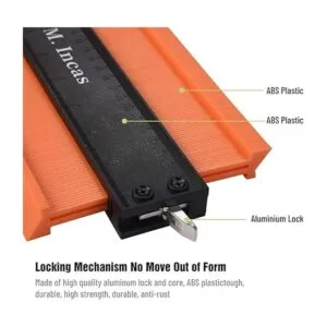 Medidor de contorno con cerradura herramienta de medición_2