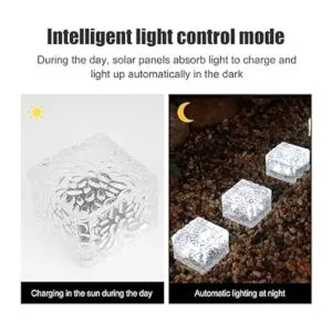 Luces solares de ladrillos impermeables para exteriores 4_3