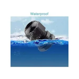 Juego de 25 prensaestopas de plástico impermeable de 35 a_4