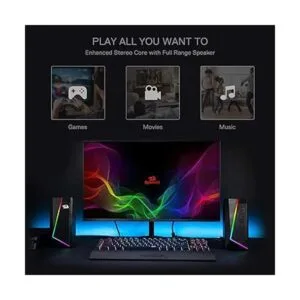 Redragon Altavoces de escritorio GS520 RGB altavoz_6