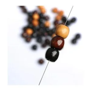 300 cuentas de madera impresas de 0.433 x 0.472 in de_4