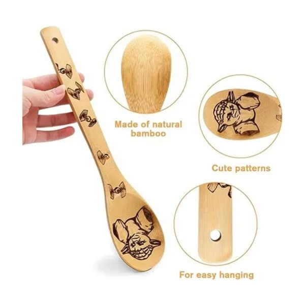 Star War Cucharas de madera de cocina utensilios de