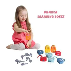 Dinhon Kids ABC Cerraduras de aprendizaje con llaves_6
