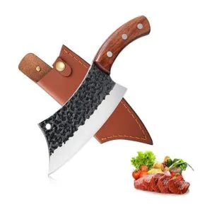 Cuchillo de chef de cocina forjado a mano de 6.3 pulgadas_1