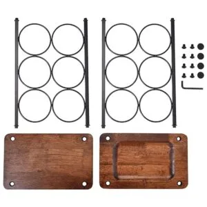 Estante de vino para encimera soporte de botella de vino_6