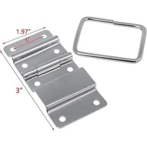 Bitray Tiradores de acero inoxidable para caja de_2