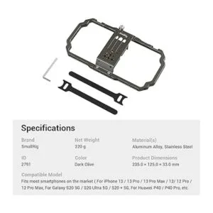 SmallRig Aparejo de video universal para teléfono_6
