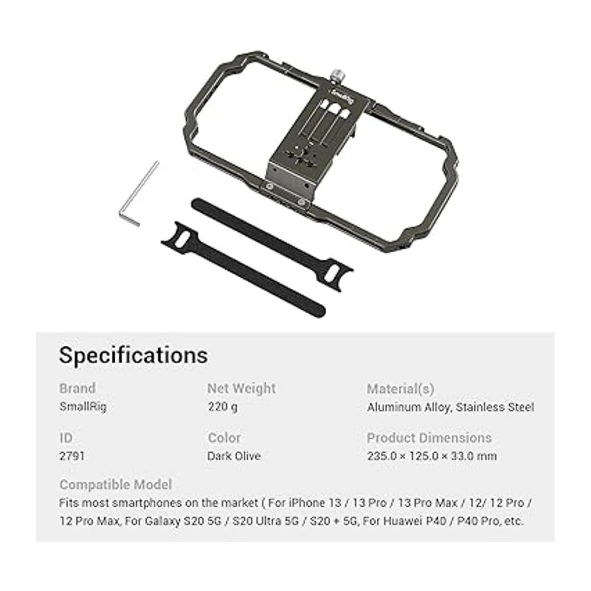 SmallRig Aparejo de video universal para teléfono_6