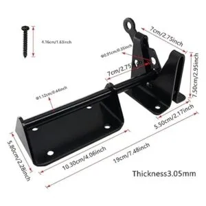 Pestillo de puerta automático resistente para vallas de