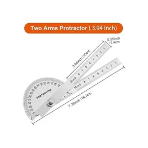 Regla de búsqueda de ángulo transportador angular