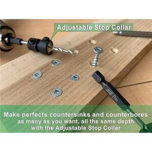 JNB Pro Juego de brocas avellanadas de madera 5 brocas_2