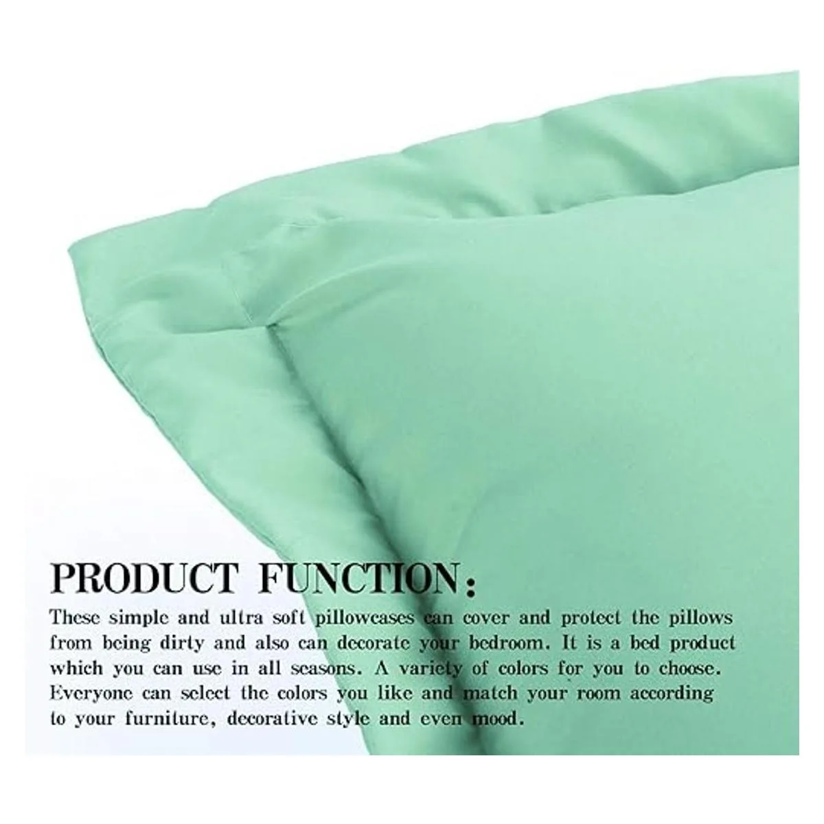 NTBAY Fundas de almohada de microfibra cepillada suaves_4