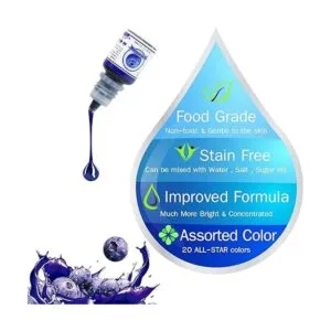 Tinte de jabón para bomba de baño de 20 colores colorante