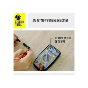 Segomo Tools DM500 Medidor de voltaje resistencia y_6