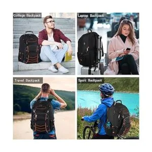 Mochila para laptop unisex de 18.4 L mochila extra grande_2