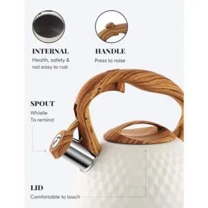 Tetera BELANKO de 2.7 cuartos de galón para estufa mango_4