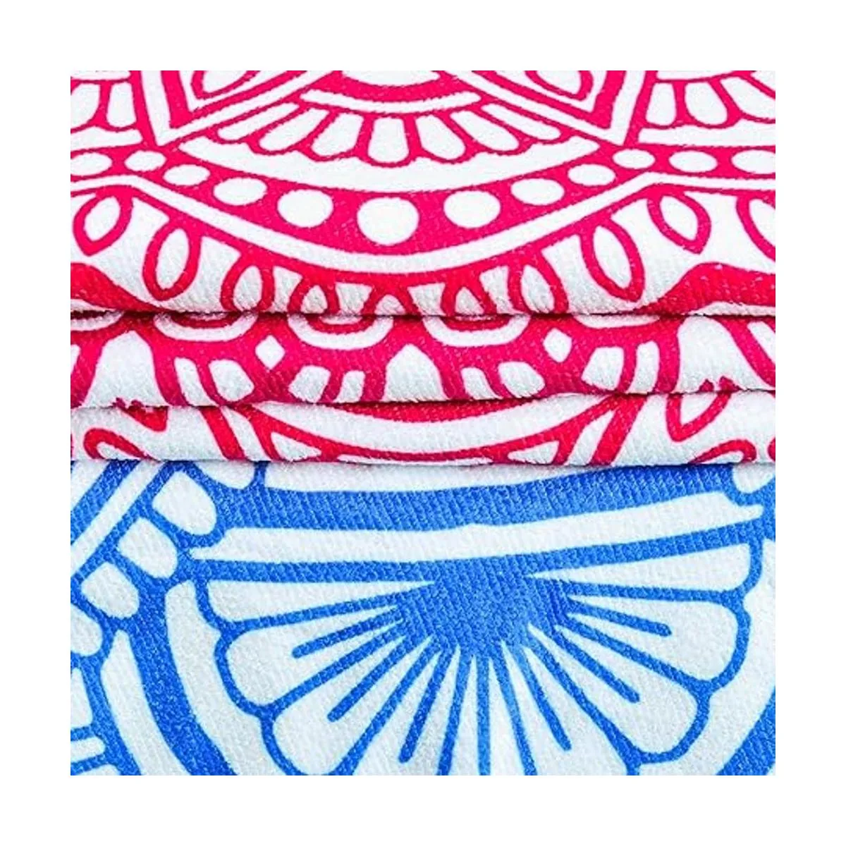 Retreez Manta redonda de microfibra grande y gruesa con