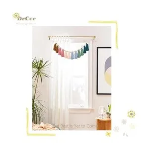 DrCor Guirnalda de borlas estilo bohemio tono tierra_5