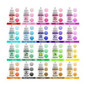 Tinte de jabón para bomba de baño de 20 colores colorante