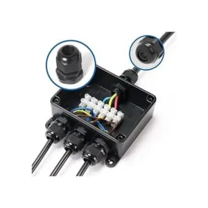 Juego de 25 prensaestopas de plástico impermeable de 35 a_5