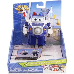 Super Wings Figura de acción de juguete de avión Paul_3