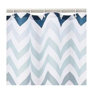 Cortina de ducha con ganchos 72 x 72 pulgadas_2