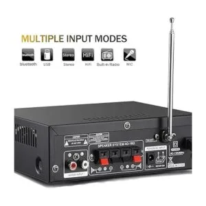 Facmogu Amplificador de potencia de audio receptor de_5