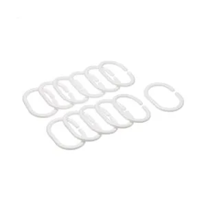 Cortina de ducha con ganchos 72 x 72 pulgadas_4