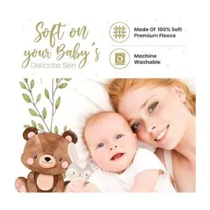 Paishanas Manta mensual de hito para bebé niño niña